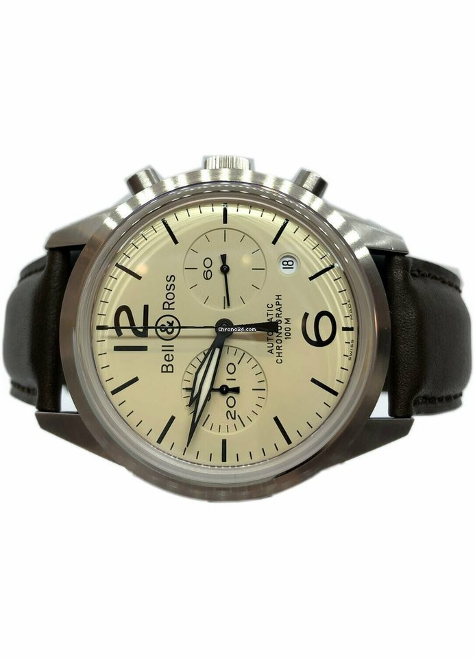 IMG_9081 Bell & Ross BR V1 Mens watch Unisex Automatic Steel BRV126-BEI-ST-SCA Replica 4