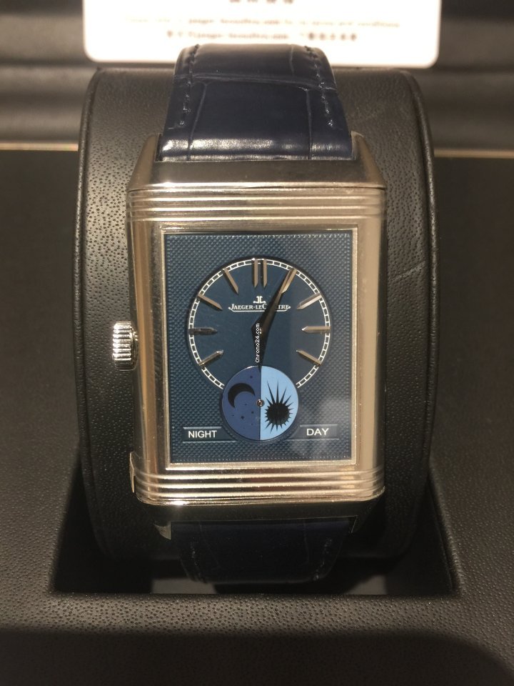 IMG_9081 Jaeger-LeCoultre Reverso Mens watch Unisex Manual winding Steel Q3958420 Replica 4