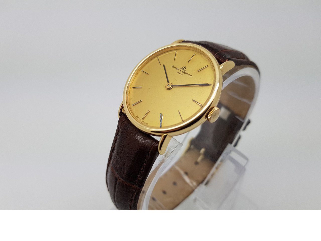 IMG_9081 Baume & Mercier Mens watch Unisex Manual winding Yellow gold 35103 Replica 4