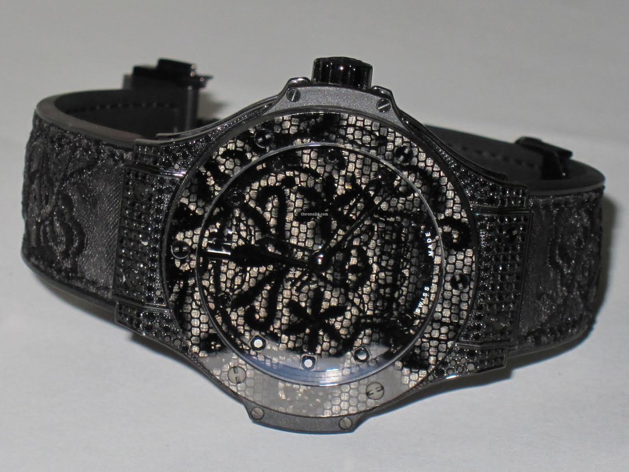Hublot Big Bang Broderie Womens watch Automatic Steel 343.SV.6510.NR.0800 Replica 4