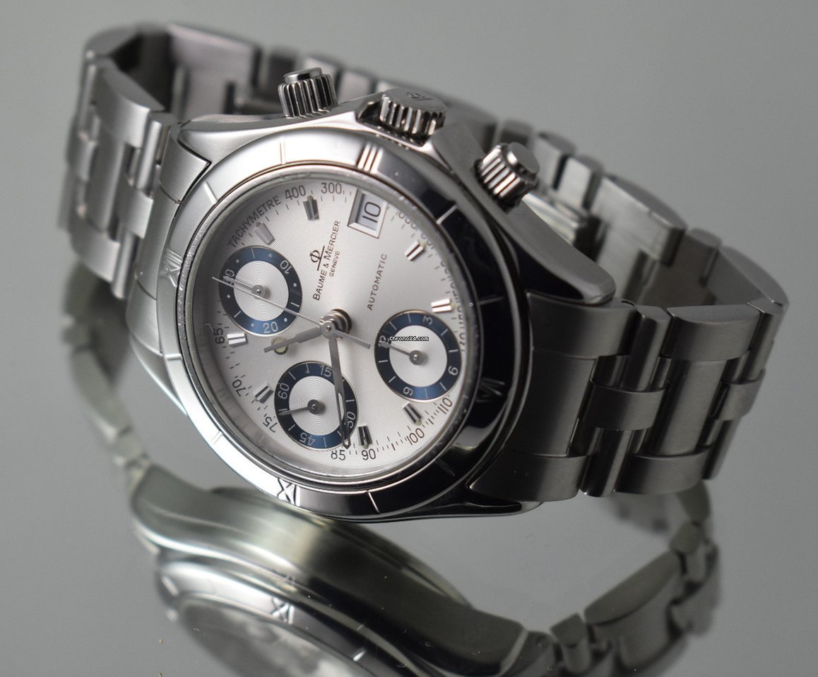 Baume & Mercier Mens watch Unisex Automatic Steel BAUME 13750 Replica 4