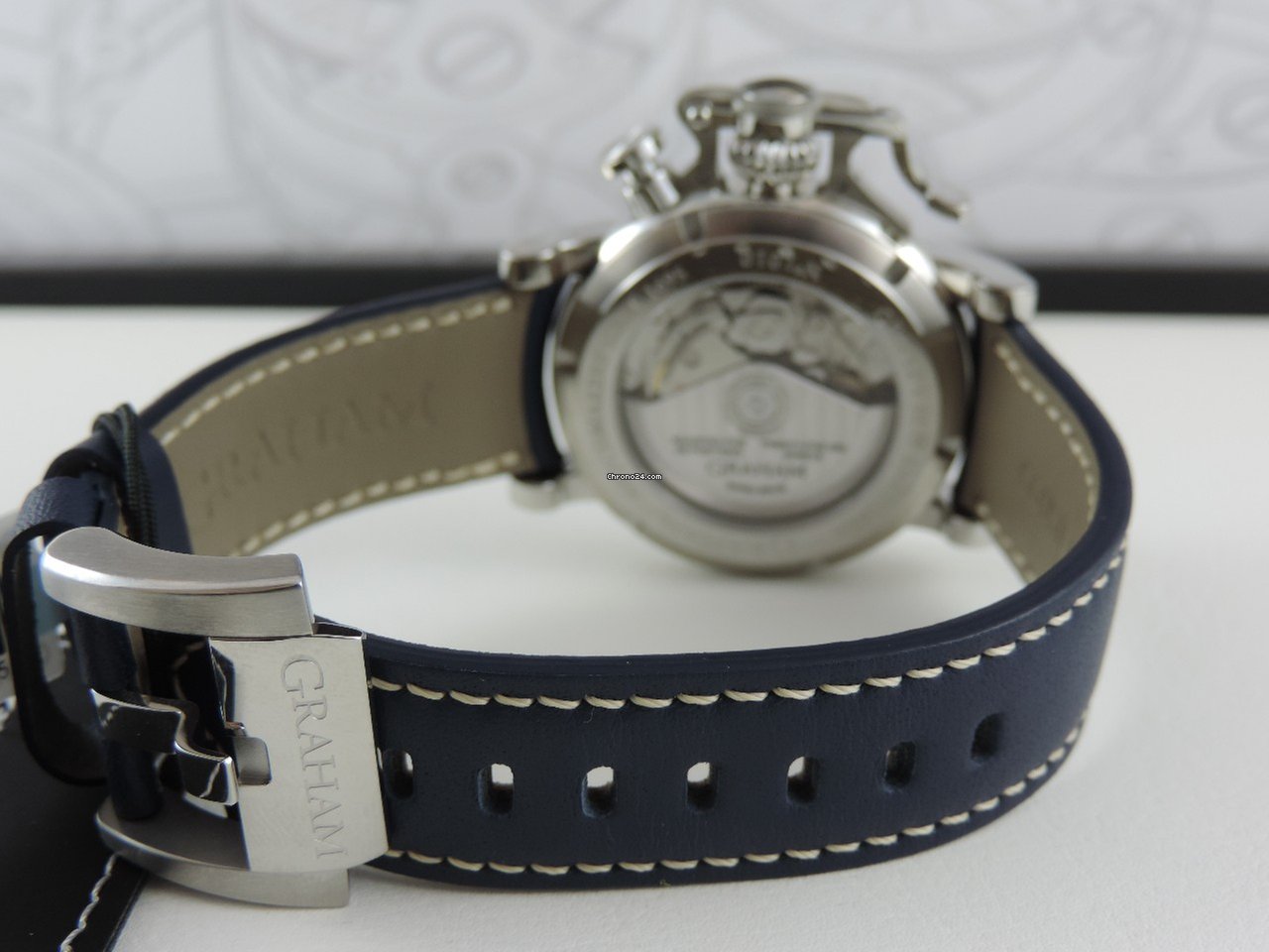 Graham Chronofighter Mens watch Unisex Automatic Steel 2CVAS.U04A.L129S Replica 4