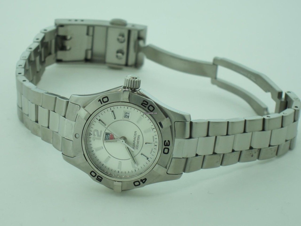 TAG Heuer Aquaracer Lady Womens watch Quartz Steel WAF1412 Replica 4