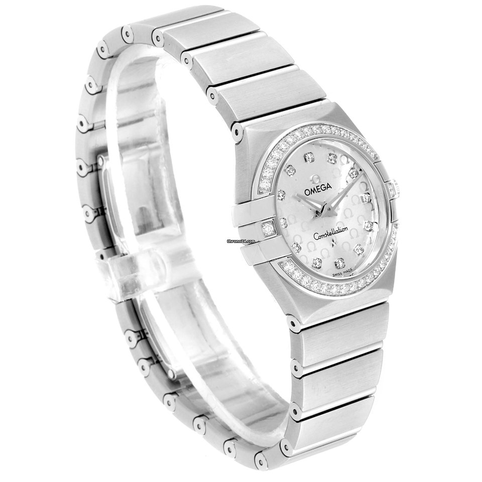 IMG_9081 Omega Constellation Quartz Womens watch Quartz Steel 123.15.27.60.52.001 Replica 4