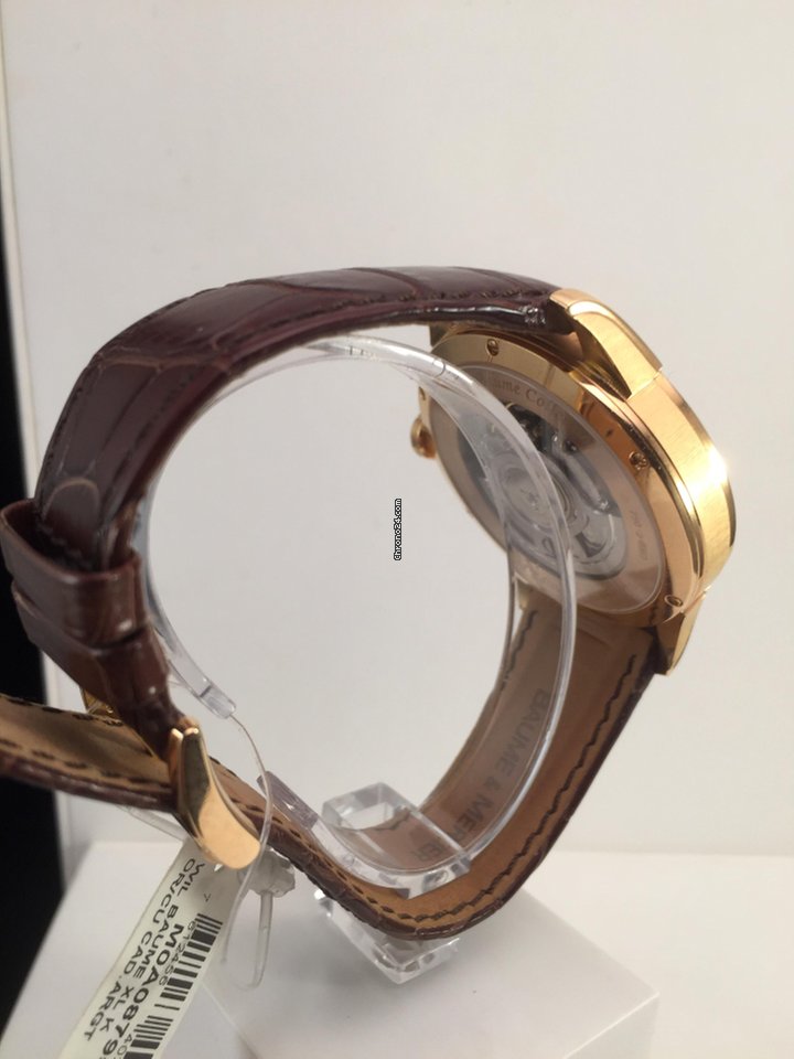 IMG_9081 Baume & Mercier William Baume Mens watch Unisex Automatic Red gold MOA08795 Replica 4