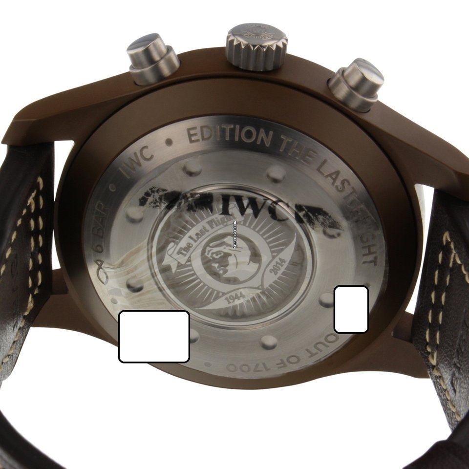 IWC Pilot Chronograph Mens watch Unisex Automatic Ceramic IW388004 Replica 4