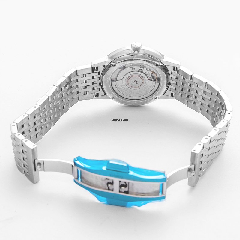 IMG_9081 Hamilton Intra-Matic Mens watch Unisex Automatic Steel H38455151 Replica 4