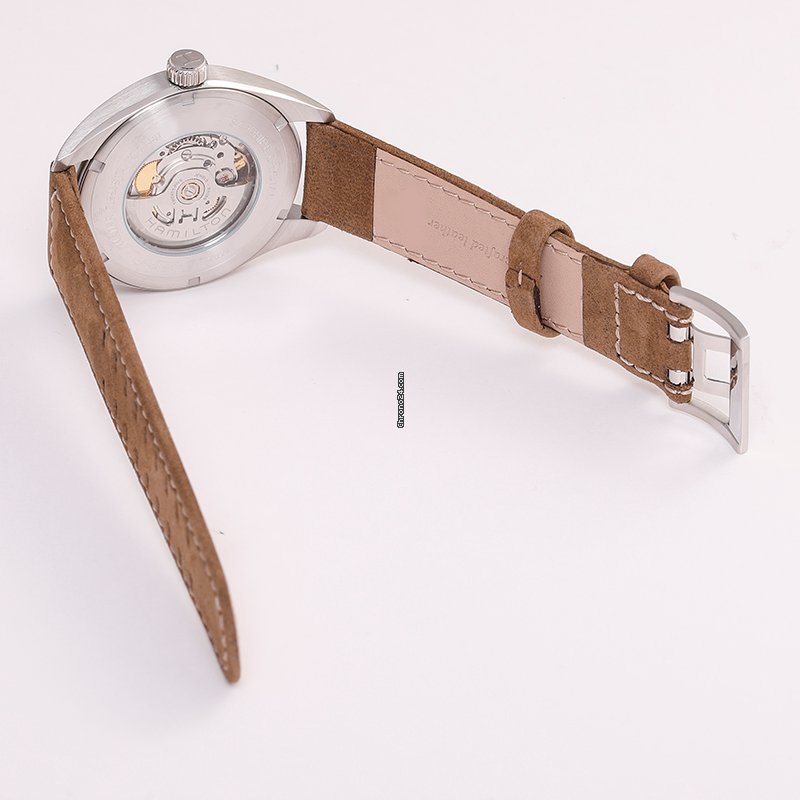 Hamilton Khaki Field Day Date Mens watch Unisex Automatic Steel H70505833 Replica 4
