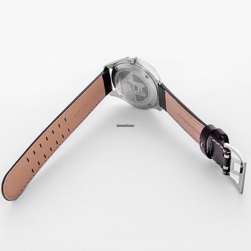 IMG_9081 Hamilton Khaki Pilot Mens watch Unisex Quartz Steel H64611555 Replica 4