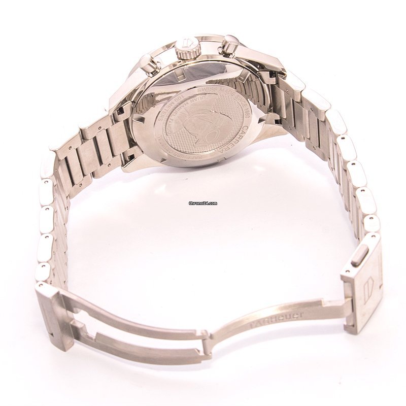 IMG_9081 TAG Heuer Carrera Calibre 16 Mens watch Unisex Automatic Steel CV201AJ.BA0715 Replica 4