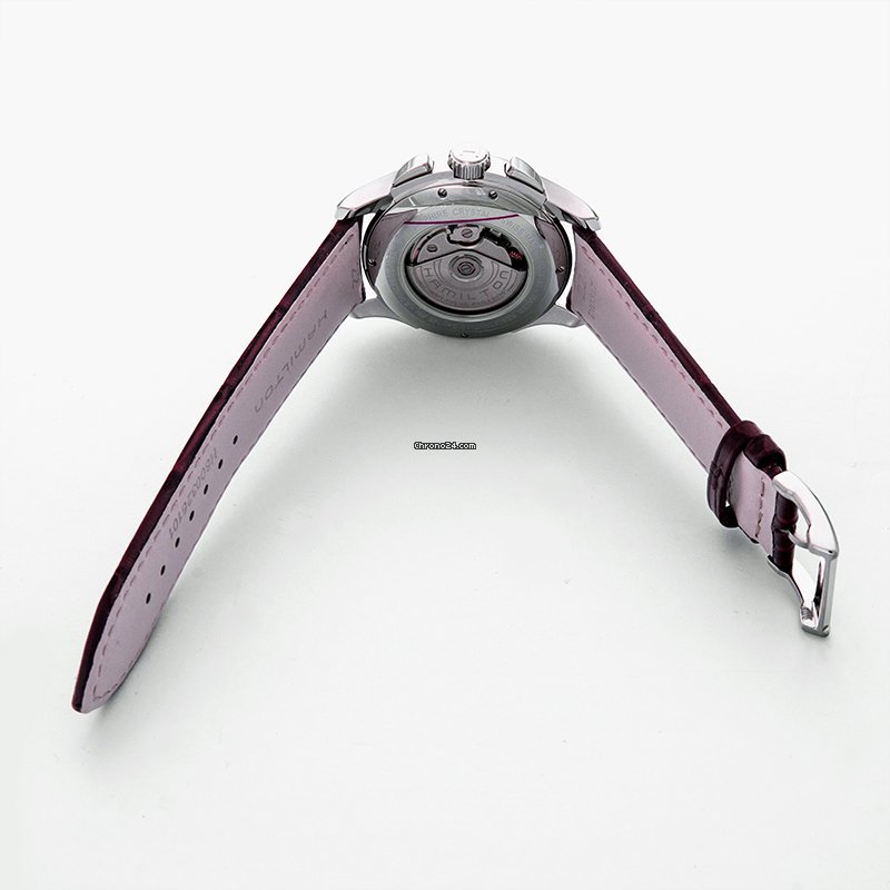 Hamilton Jazzmaster Auto Chrono Mens watch Unisex Automatic Steel H32616553 Replica 4