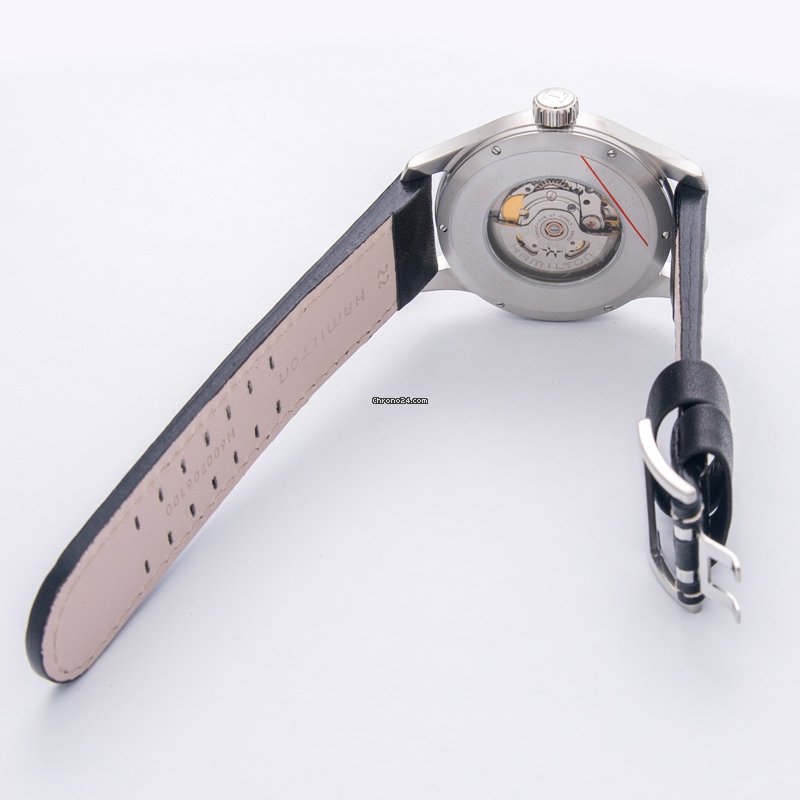 Hamilton Khaki Field Officer Mens watch Unisex Automatic Steel H70615733 Replica 4