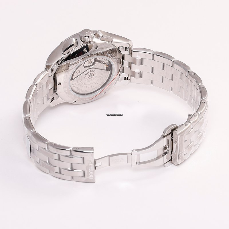 IMG_9081 Hamilton Jazzmaster Auto Chrono Mens watch Unisex Automatic Steel H32596141 Replica 4