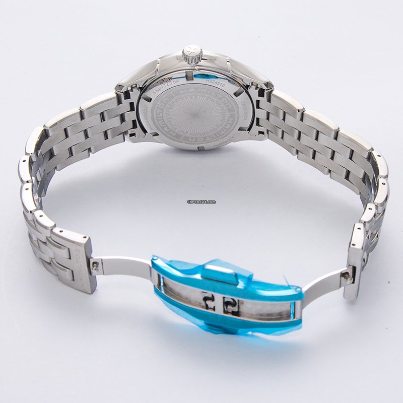 IMG_9081 Hamilton Jazzmaster Mens watch Unisex Quartz Steel H32451151 Replica 4