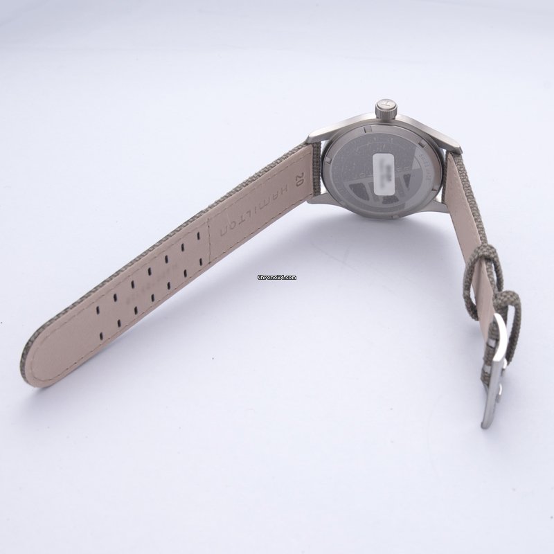 Hamilton Khaki Field Mens watch Unisex Quartz Steel H68201963 Replica 4