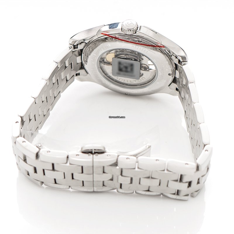 IMG_9081 Hamilton Jazzmaster Open Heart Mens watch Unisex Automatic Steel H32565185 Replica 4