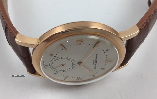 IMG_9081 Vacheron Constantin Mens watch Unisex Manual winding Rose gold 4651 Replica 4