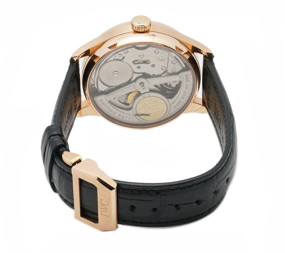 IMG_9081 IWC Portuguese Automatic Automatic Rose gold IW500121 Replica 4