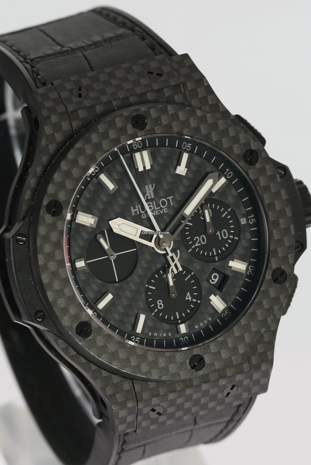 IMG_9081 Hublot Big Bang 44 mm Mens watch Unisex Automatic Carbon 301.QX.1724.RX. Replica 4