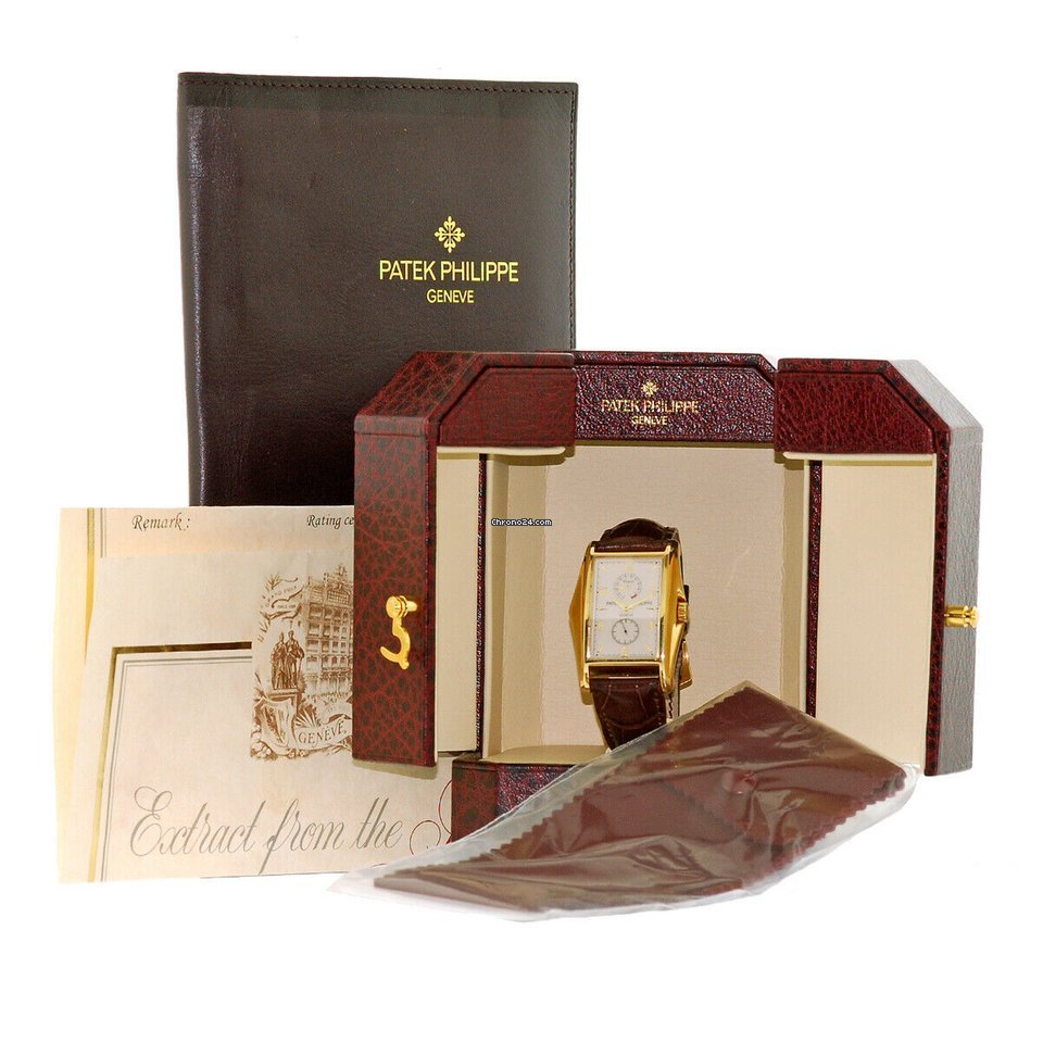IMG_9081 Patek Philippe Gondolo Mens watch Unisex Manual winding Yellow gold 5100J-001 Replica 4