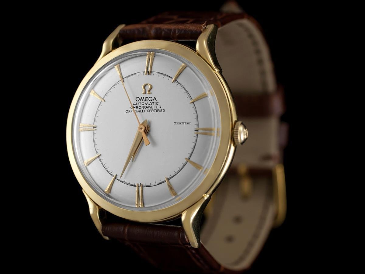 IMG_9081 Omega Constellation Mens watch Unisex Automatic Yellow gold 5817 Replica 4