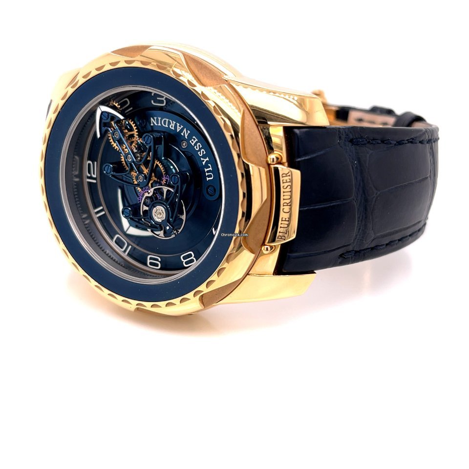 IMG_9081 Ulysse Nardin Freak Cruiser Mens watch Unisex Manual winding Rose gold 2056-131 03 Replica 4