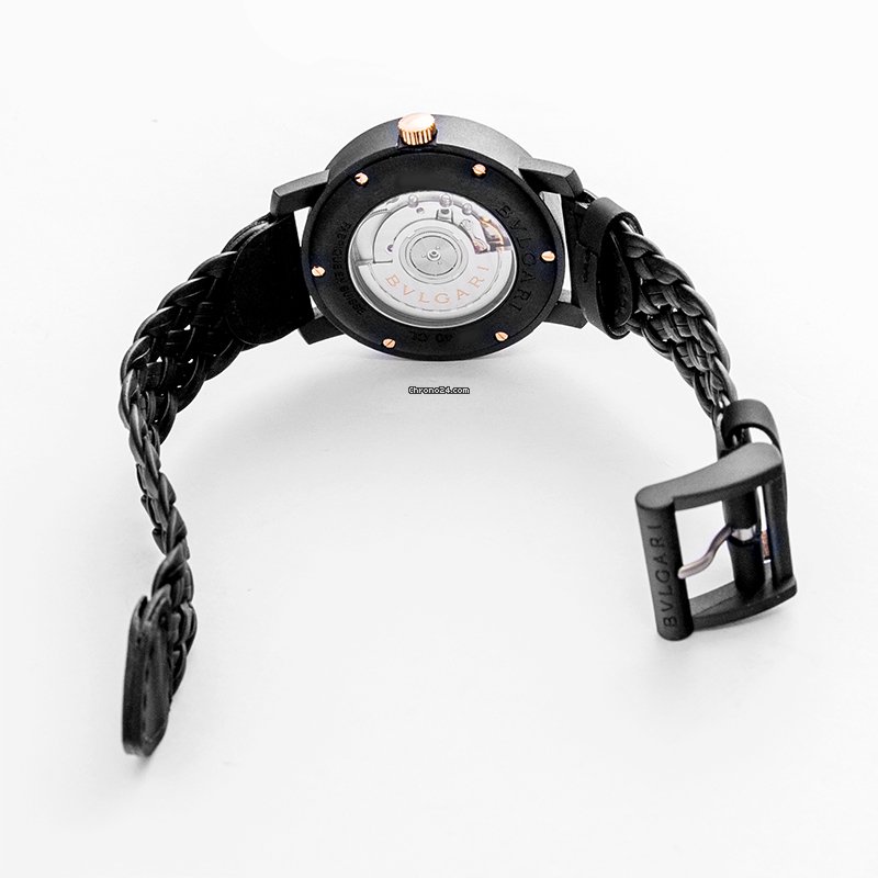 IMG_9081 Bulgari Mens watch Unisex Automatic Carbon 102632 Replica 4