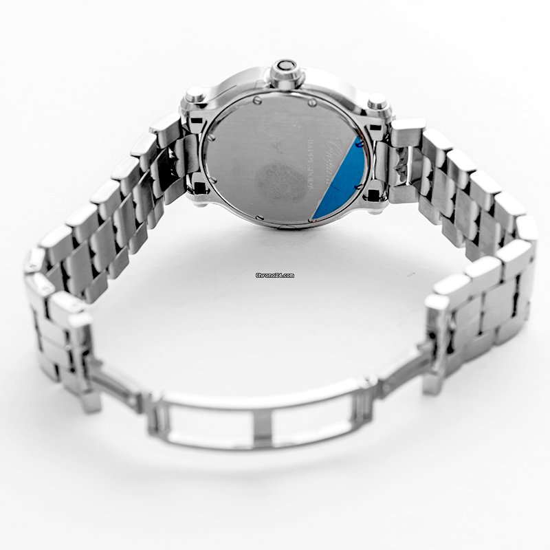 IMG_9081 Chopard Happy Sport Womens watch Quartz Steel 278477-3014 Replica 4