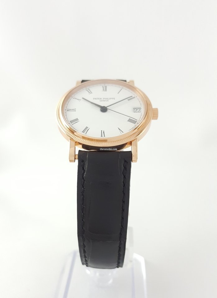 IMG_9081 Patek Philippe Calatrava Mens watch Unisex Automatic Rose gold 3802 200 Replica 4