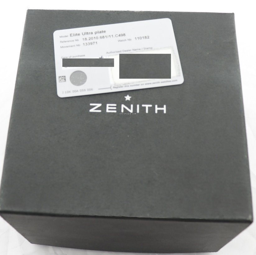 IMG_9081 Zenith Elite Ultra Thin Mens watch Unisex Automatic Rose gold 18.2010.681-11.C498 Replica 4