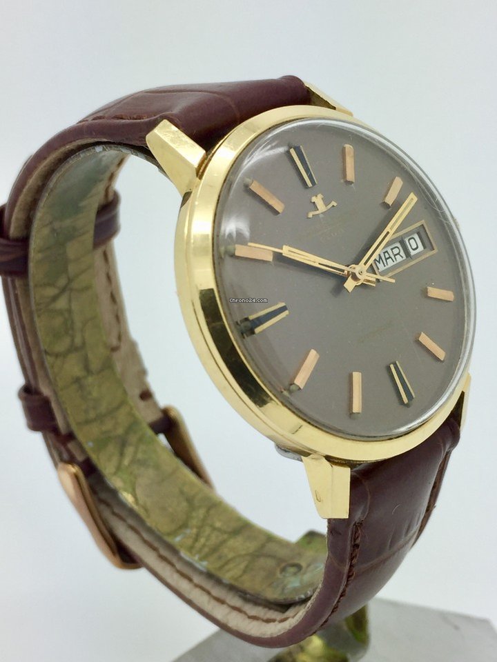 Jaeger-LeCoultre Mens watch Unisex Automatic Yellow gold 1292465 Replica 4