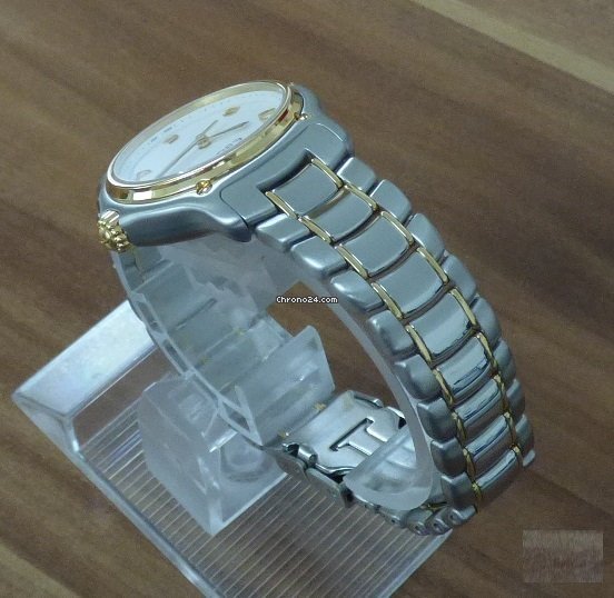 IMG_9081 Ebel 1911 Womens watch Quartz Gold Steel 1087221 Replica 4