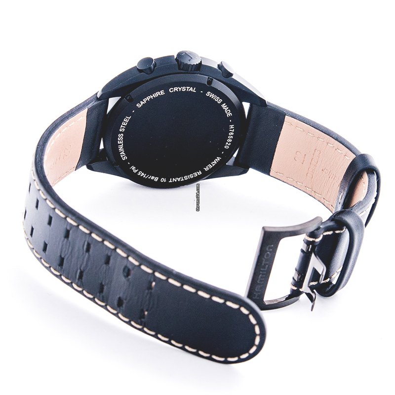 IMG_9081 Hamilton Khaki Pilot Pioneer Mens watch Unisex Quartz Steel H76582733 Replica 4