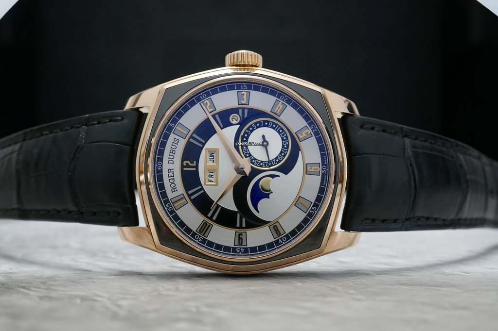 IMG_9081 Roger Dubuis La Monegasque Mens watch Unisex Automatic Rose gold RDDBMG0006 Replica 4