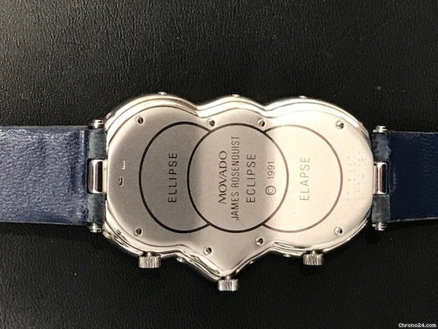 Movado Mens watch Unisex Manual winding Silver 90.15.980 Replica 4