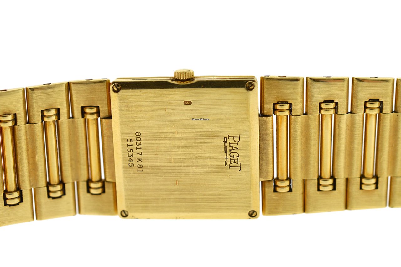 IMG_9081 Piaget Dancer Womens watch Quartz Yellow gold 80317K81 Replica 4