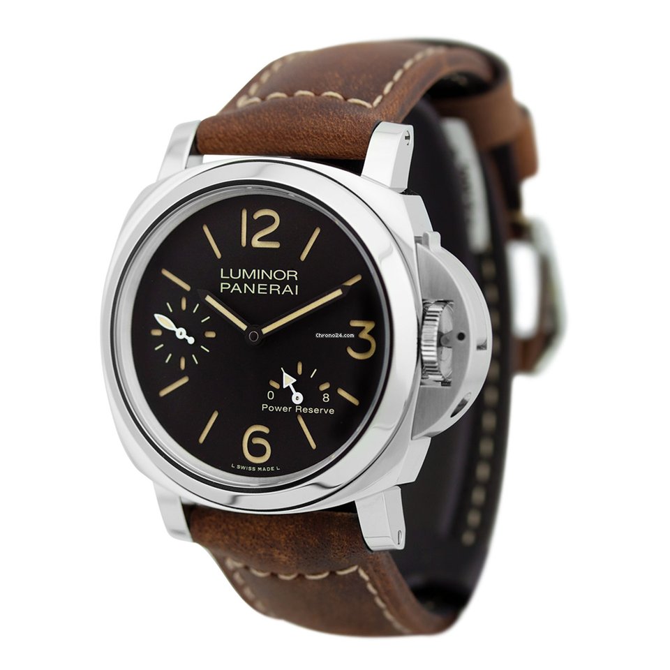 IMG_9081 Panerai Luminor Power Reserve Mens watch Unisex Manual winding Steel PAM00795 or PAM795 Replica 4
