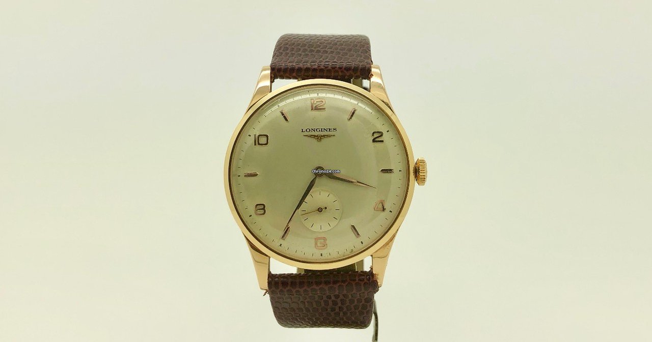 IMG_9081 Longines Mens watch Unisex Manual winding Yellow gold 6247 Replica 4