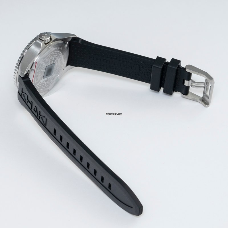 IMG_9081 Hamilton Khaki Navy Mens watch Unisex Automatic Steel H82335331 Replica 4