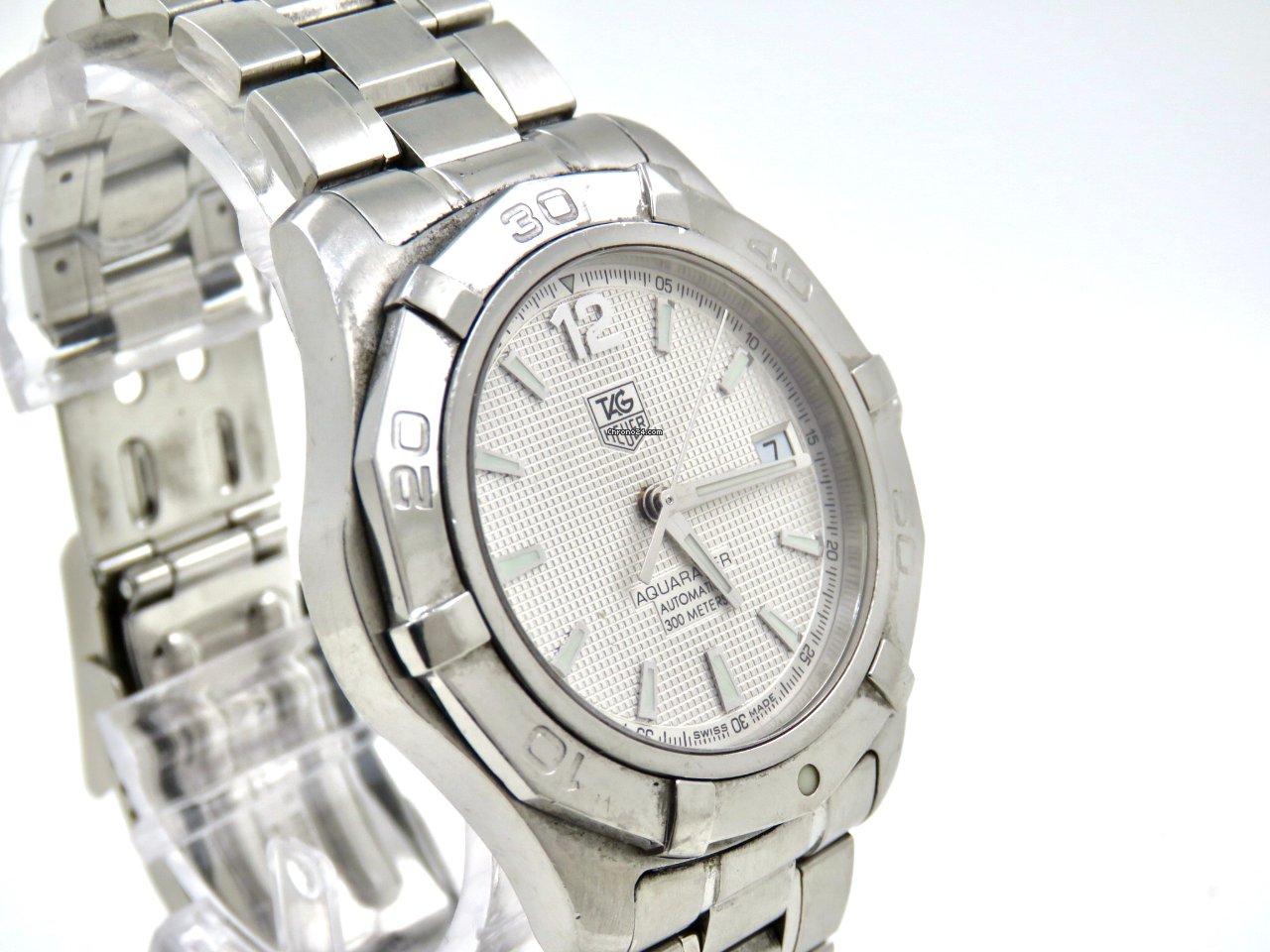 IMG_9081 TAG Heuer Aquaracer Mens watch Unisex Automatic Steel TAG Heuer WAF2111 Replica 4