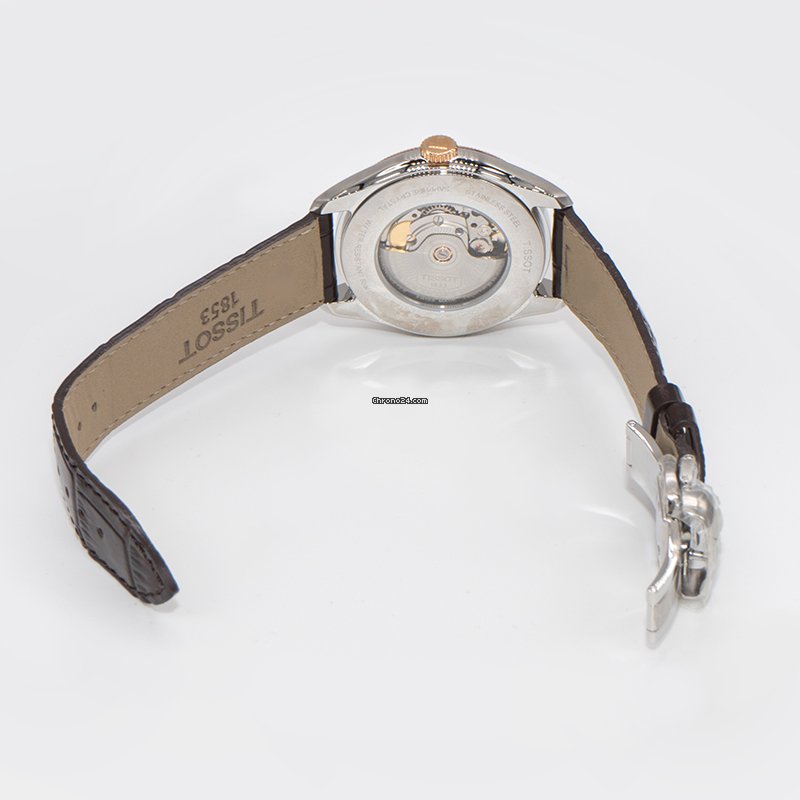 IMG_9081 Tissot Ballade Powermatic 80 COSC Mens watch Unisex Automatic Steel T108.408.26.037.00 Replica 4