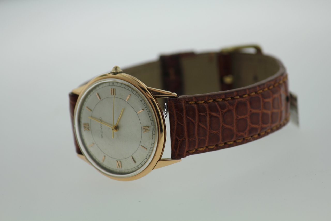 Movado Mens watch Unisex Manual winding Rose gold 264829 Replica 4