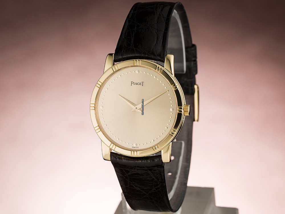 IMG_9081 Piaget Dancer Mens watch Unisex Manual winding Yellow gold 94023 Replica 4