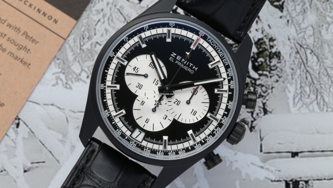IMG_9081 Zenith El Primero Chronomaster Mens watch Unisex Automatic Ceramic 24.2041.400 21.R576 Replica 4