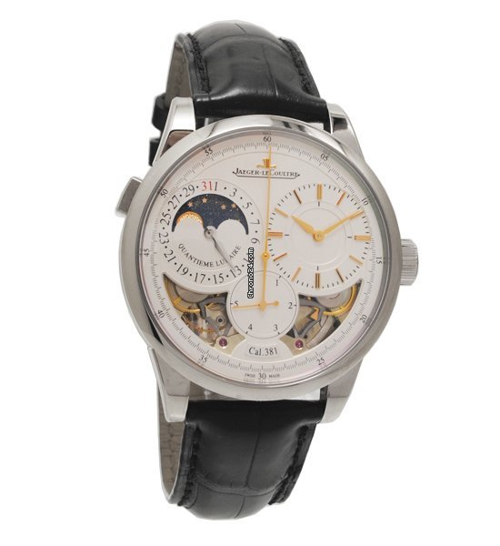 IMG_9081 Jaeger-LeCoultre Duometre Mens watch Unisex Manual winding White gold Q6043420 Replica 4