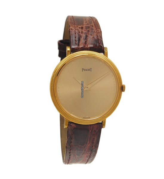 Piaget Mens watch Unisex Manual winding Yellow gold 9021 Replica 4