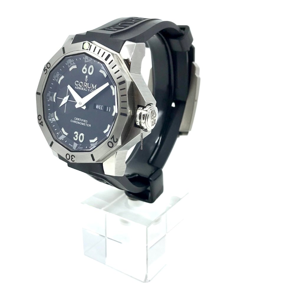 IMG_9081 Corum Admirals Cup Mens watch Unisex Automatic Titanium 947.401.04 0371AN12 Replica 4