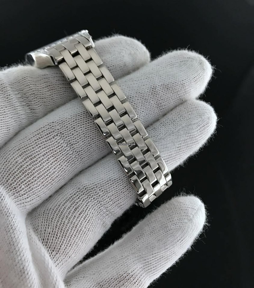Cartier Santos Demoiselle Womens watch Quartz White gold WF9004Y8 Replica 4