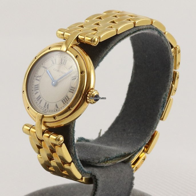 Cartier Panthere Womens watch Quartz Yellow gold 8057921 Replica 4