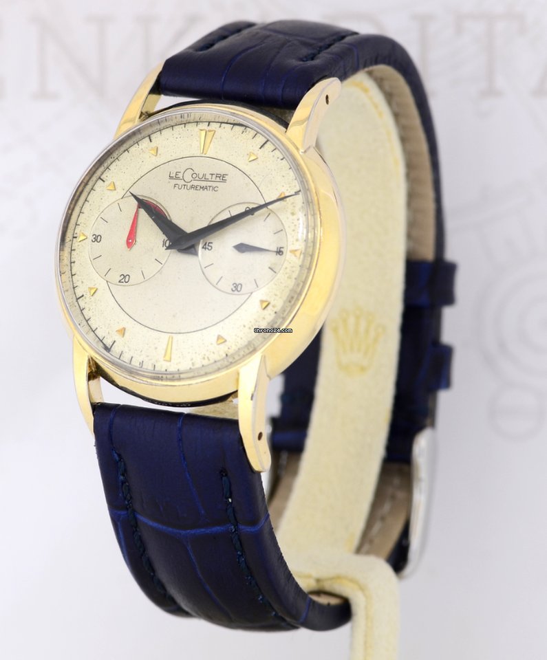 IMG_9081 Jaeger-LeCoultre Mens watch Unisex Automatic Gold Steel Futurematic 10K Gold Replica 4